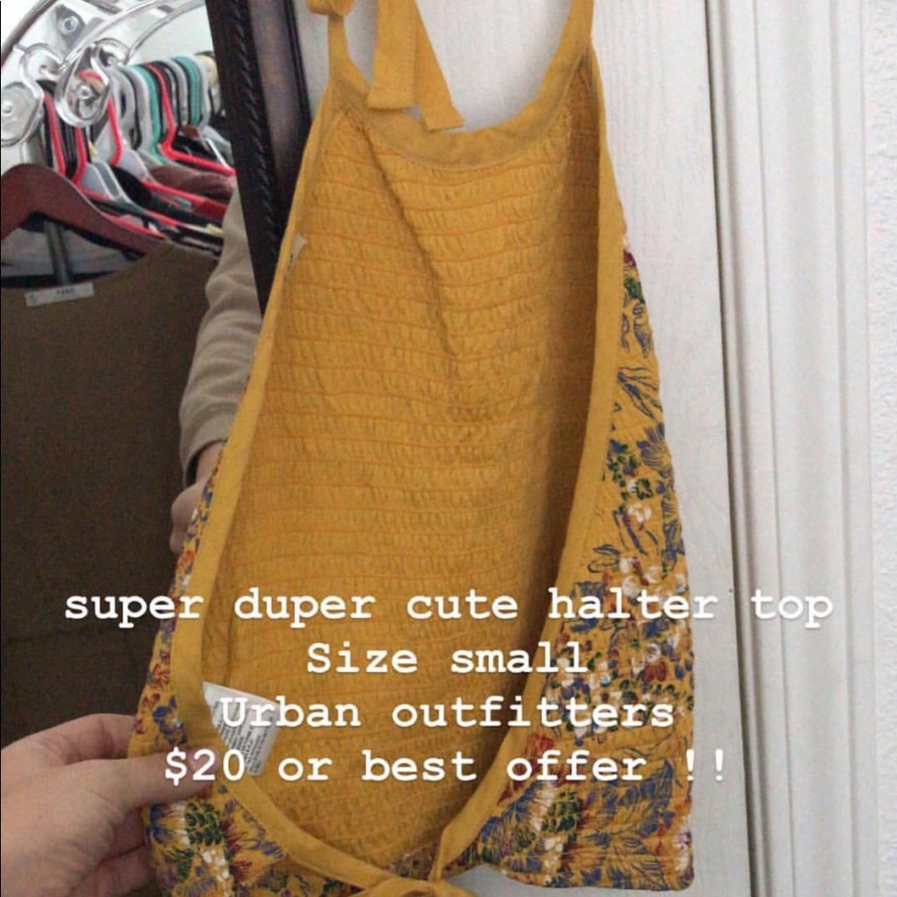 Halter top from urban outfitters